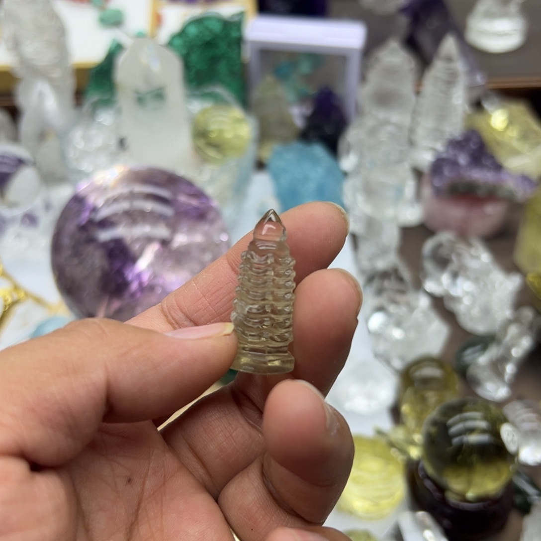 水晶摆件未镶嵌水晶