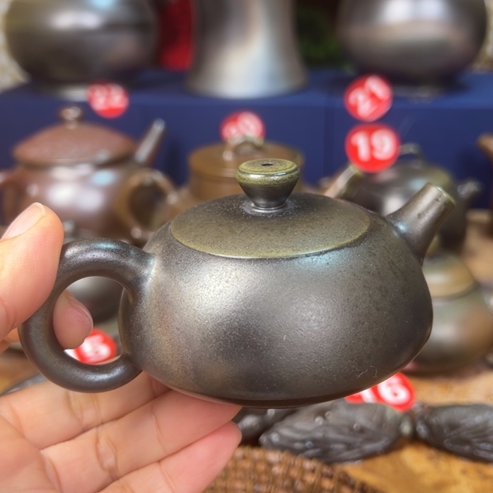 陶翠****）柴烧坭兴陶100c c