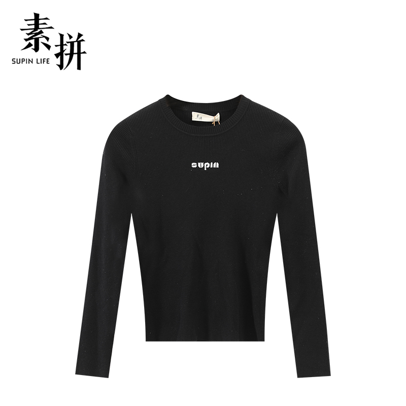 素拼女装针织衫SPAZZ358121AG