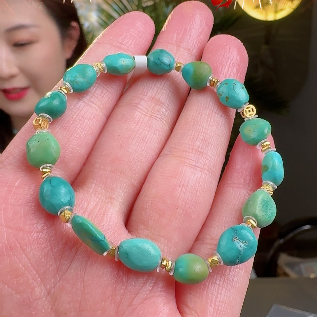 绿松石珠宝奇石未镶嵌