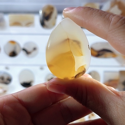 【闪购商品】玛瑙/玉髓珠宝半成品未镶嵌