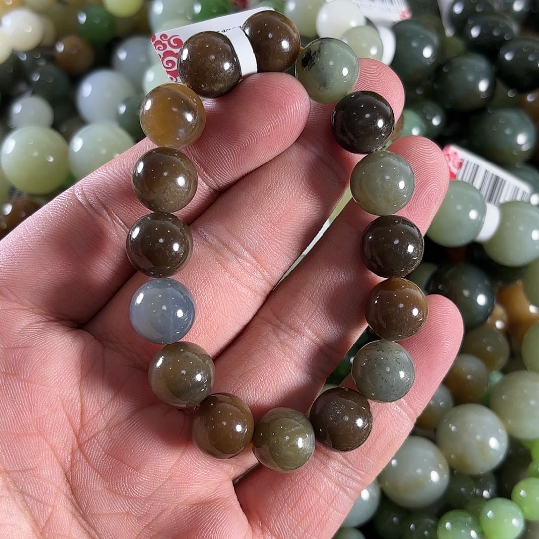 和田玉手链未镶嵌W103