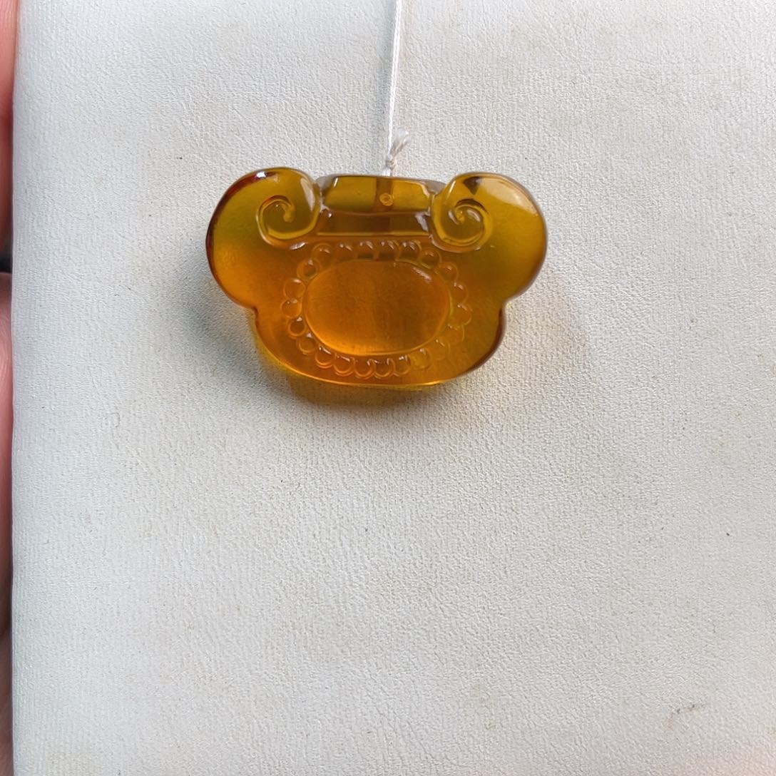 琥珀手链未镶嵌缅甸琥珀金珀吊坠
