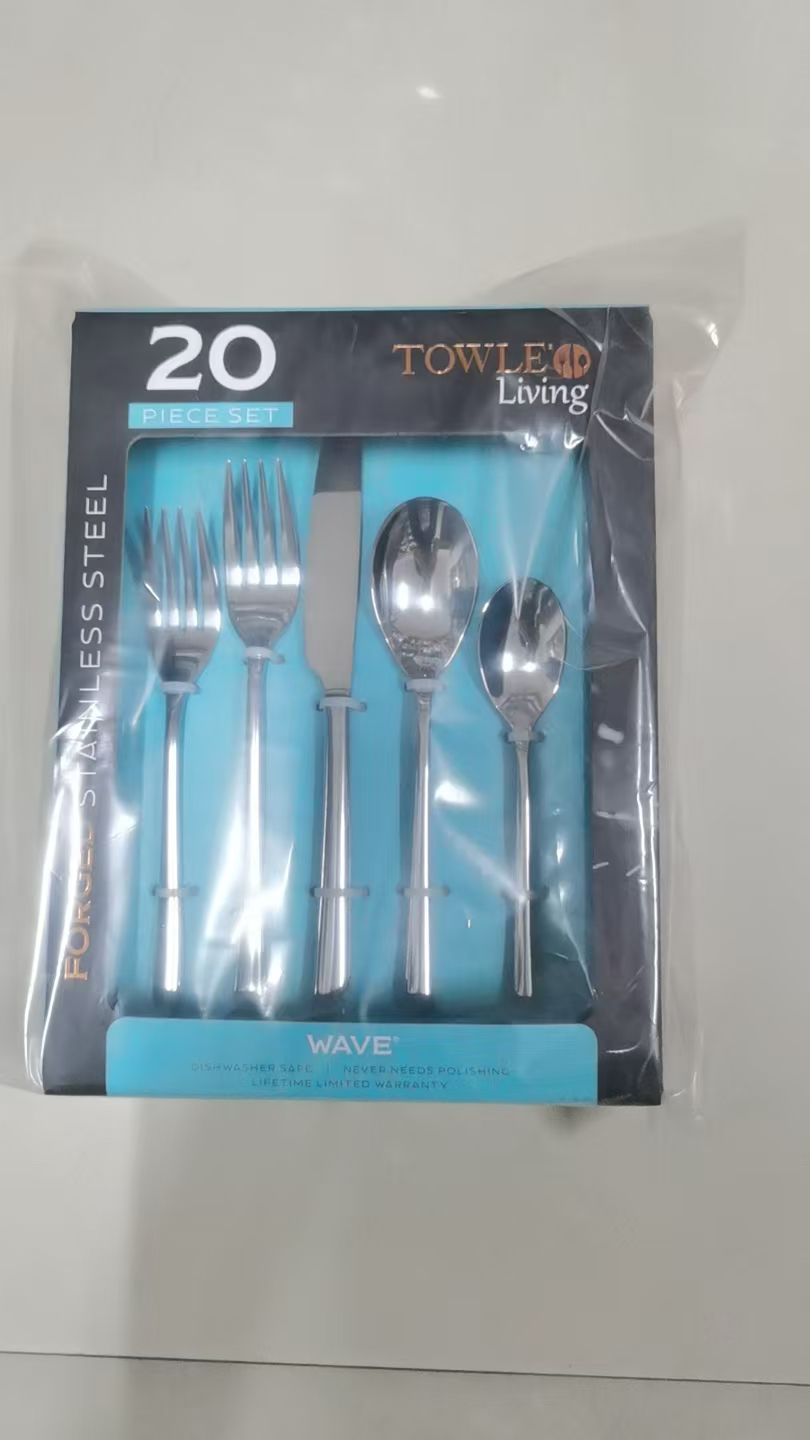 需套装礼盒的联系客服高端定制出口外贸刀叉勺