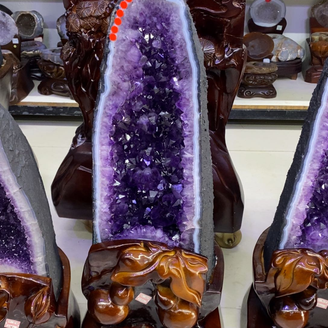 水晶摆件未镶嵌云