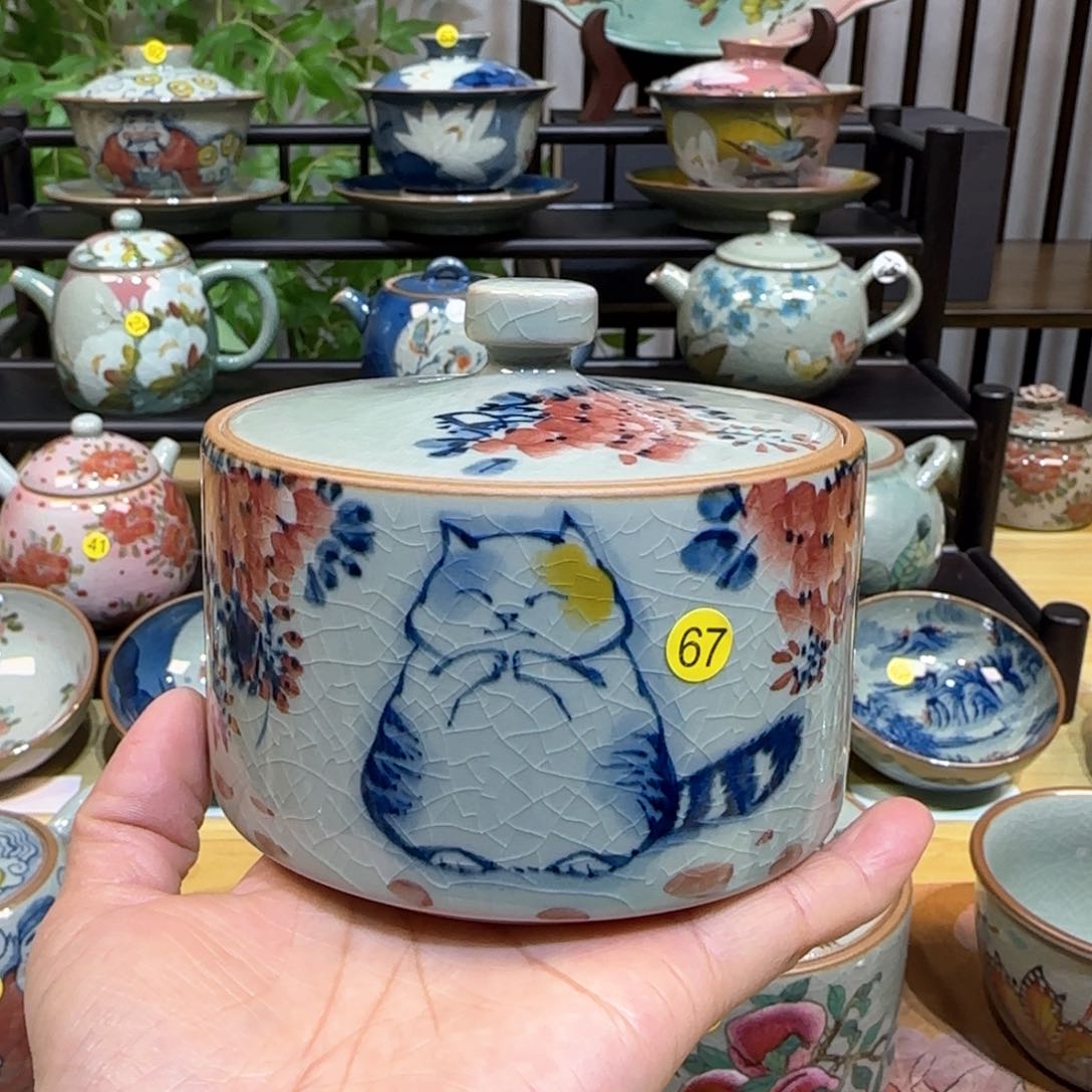 景德镇陶瓷手绘茶具