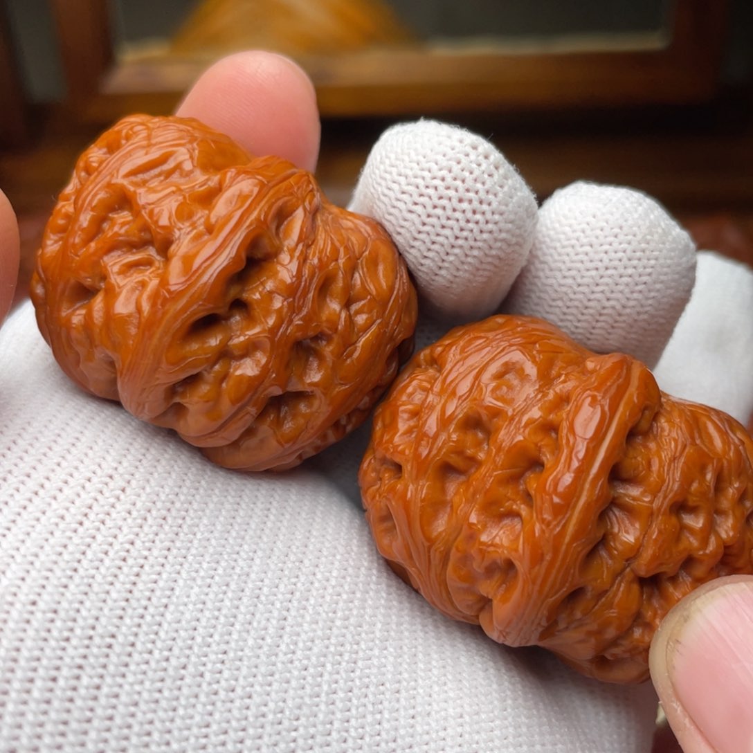 文玩核桃把件元宝41