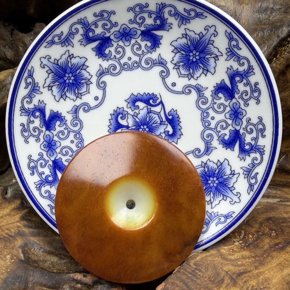 新疆和田玉，平安扣，60克.放心下单.