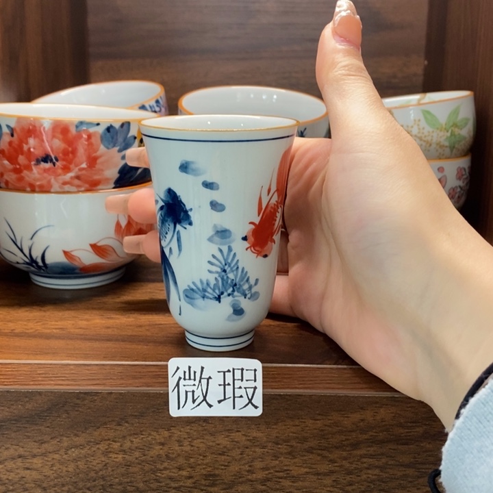 釉下老陶泥手工绘制