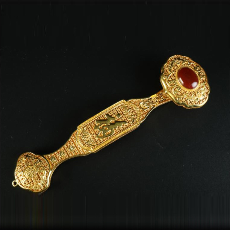 HS如意 约21cmX5.6cmX3.5cm 装饰摆件