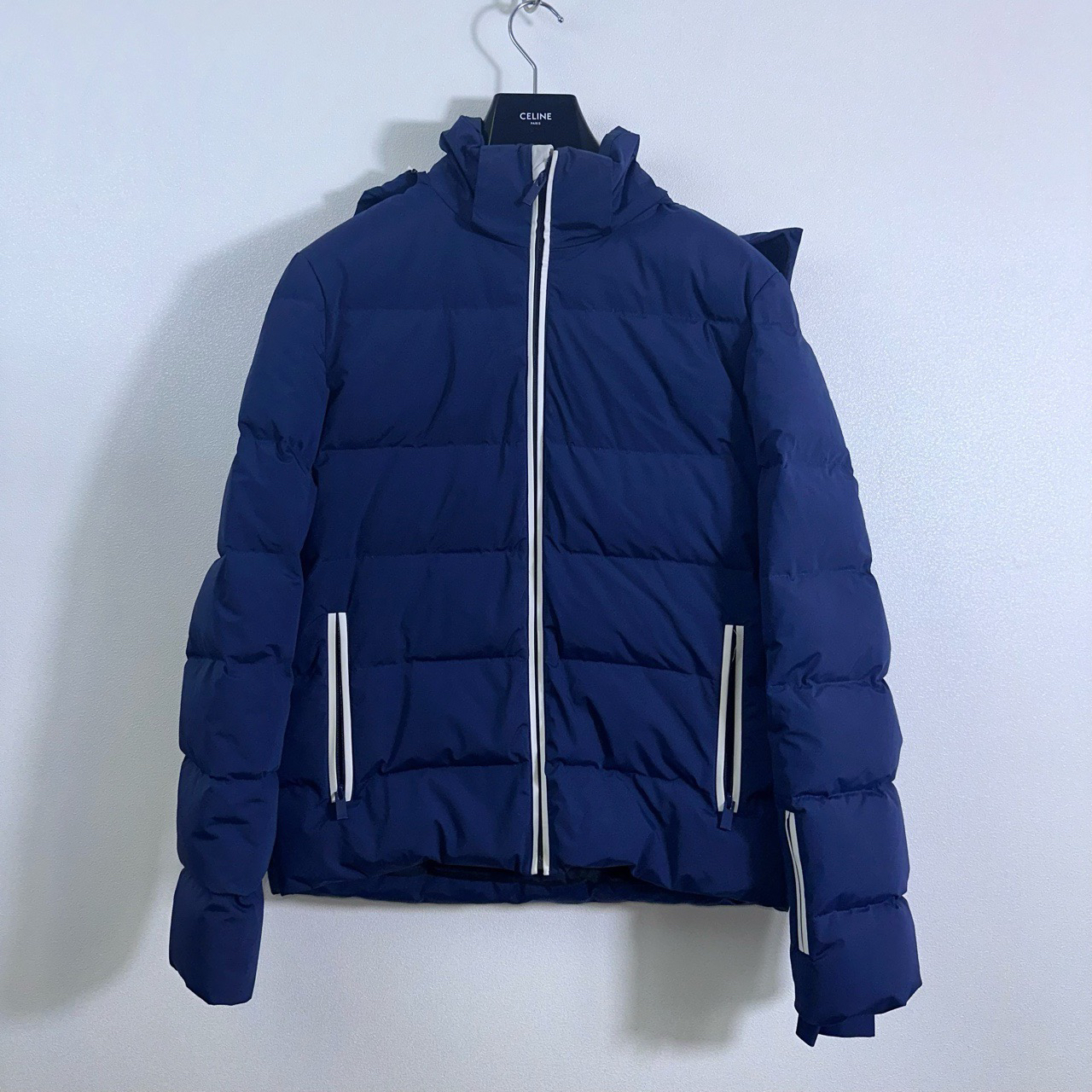 Fendi 芬迪/男士小怪兽贴片连帽羽绒服/48码/95新/002187