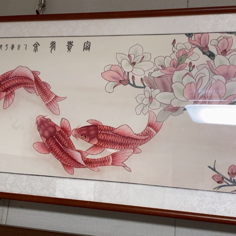 【闪购商品】国画手绘国画工笔带框