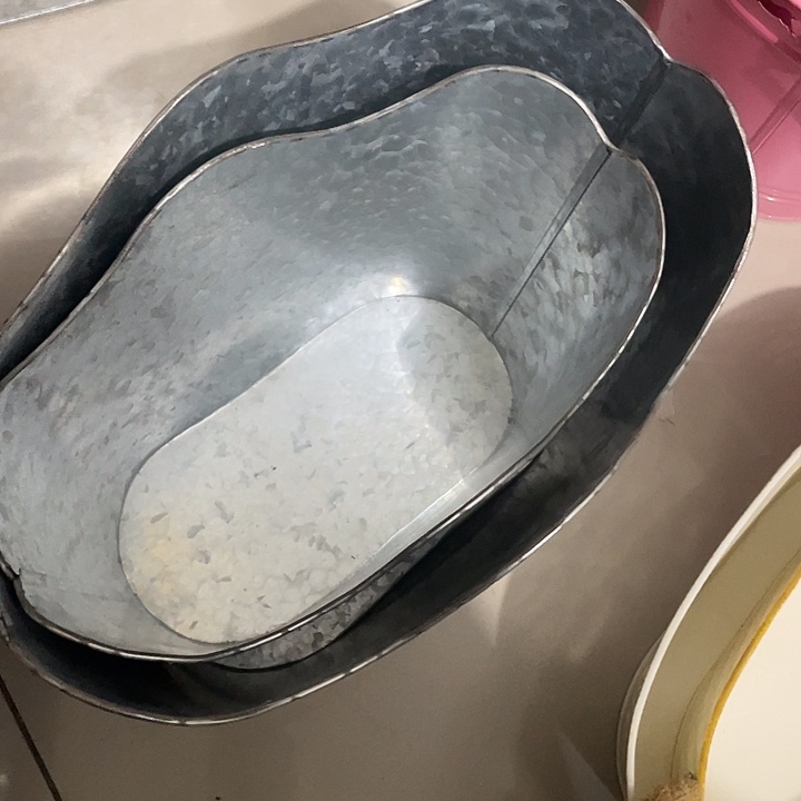 红陶铁艺园艺柳编花插微瑕