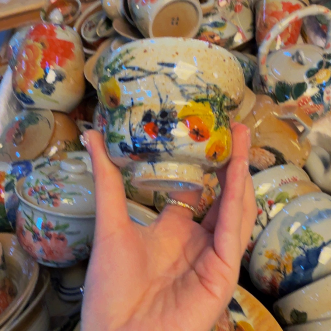 瓷片景德镇陶瓷手工手绘