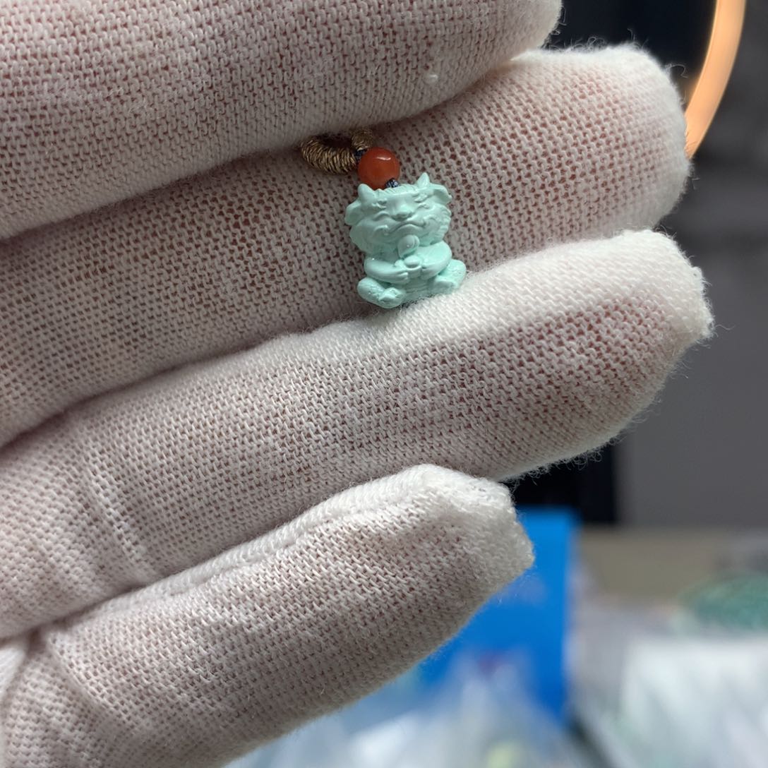 绿松石挂件未镶嵌