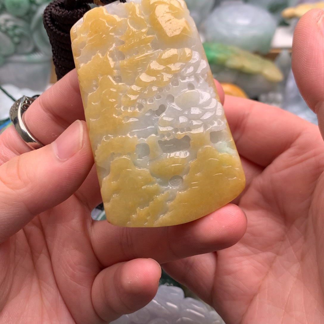 吊坠(不含链)未镶嵌翡翠