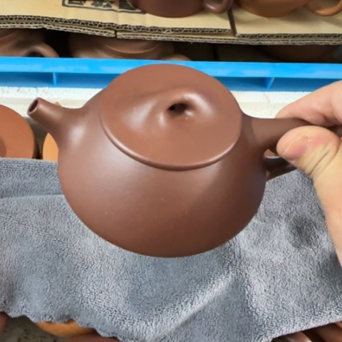 紫砂茶壶许*底槽清料200c c
