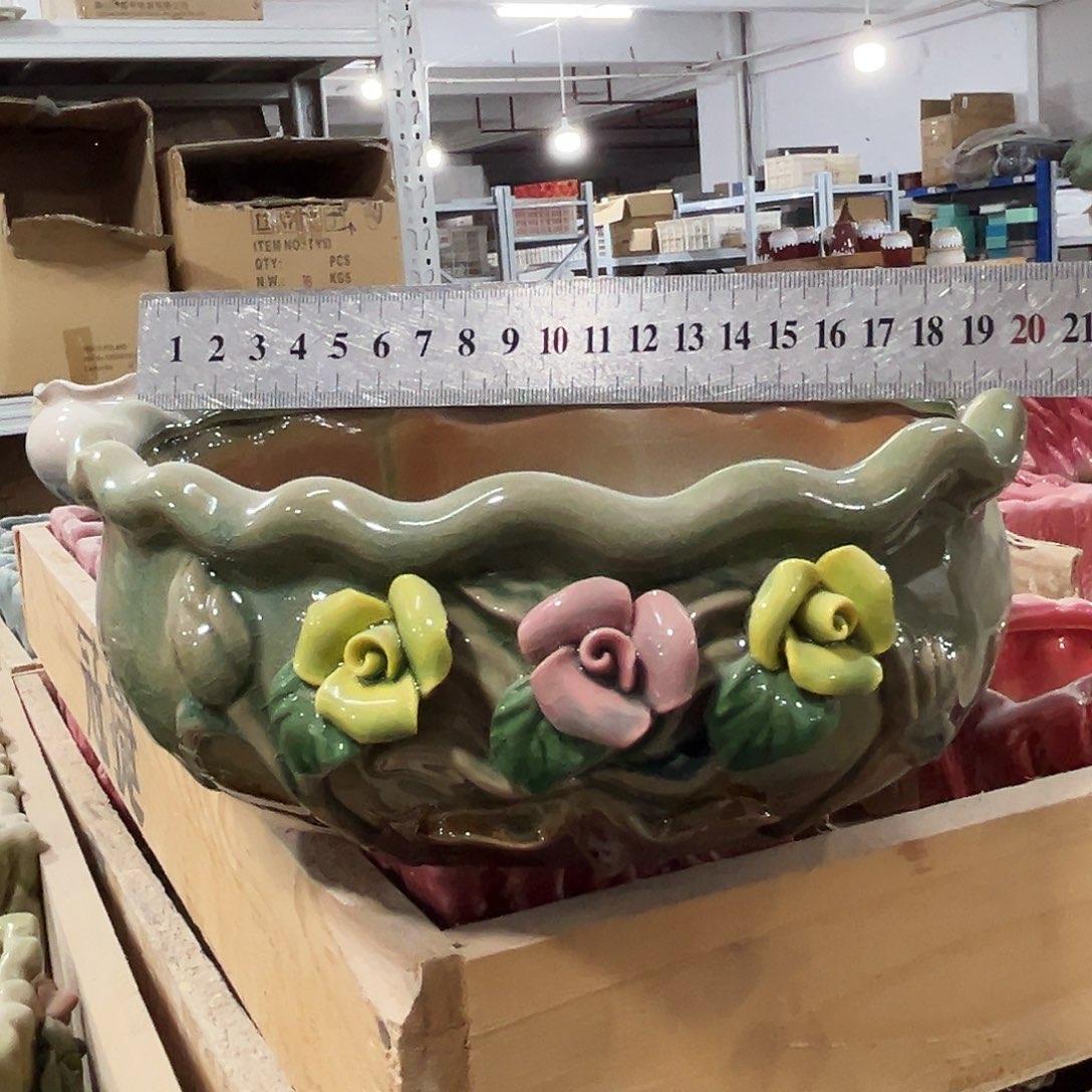 陶瓷花盆特价上新微瑕