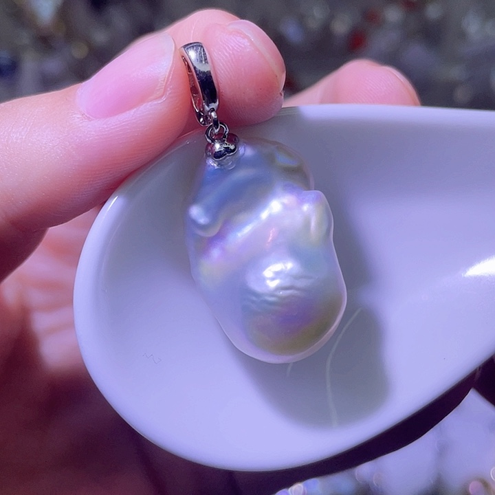 淡水珍珠合金颈饰56