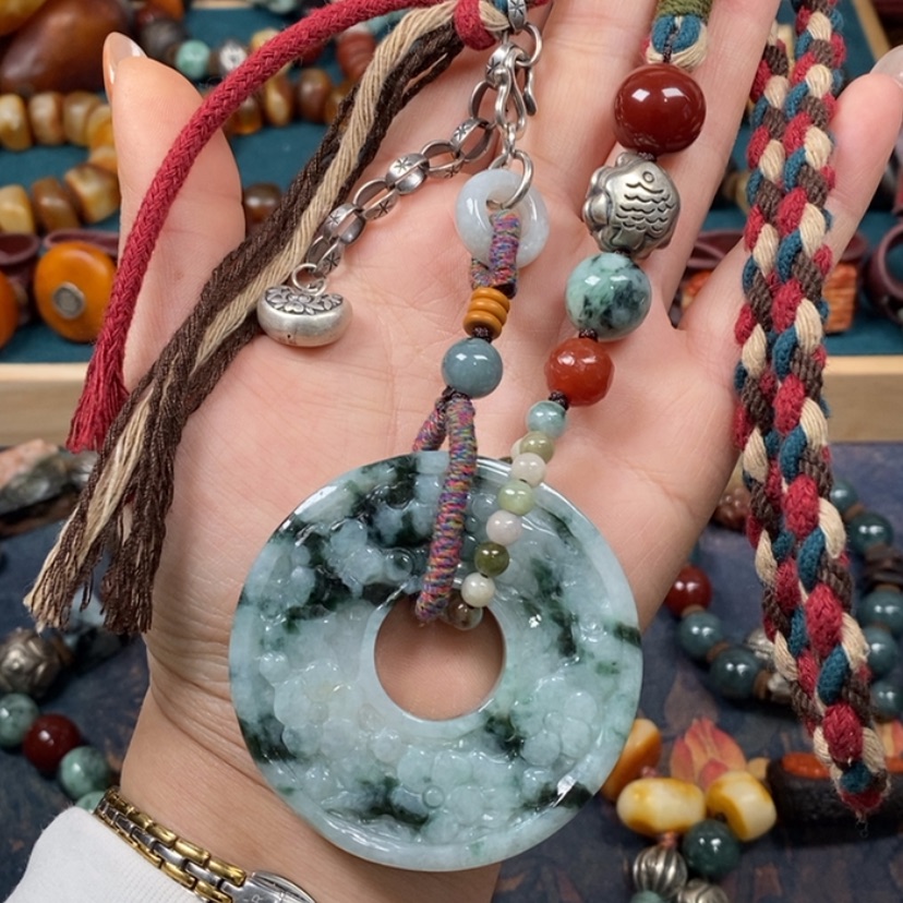 【闪购商品】翡翠颈饰未镶嵌项链