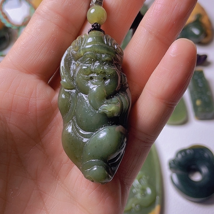 和田玉挂件未镶嵌