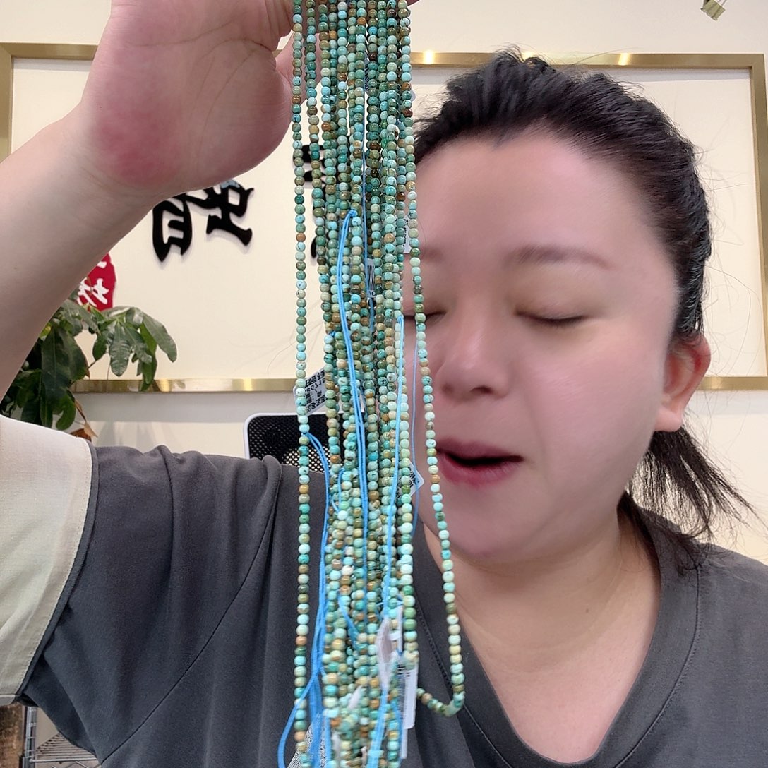 未镶嵌绿松石珠宝奇石7 多样性发货发其一