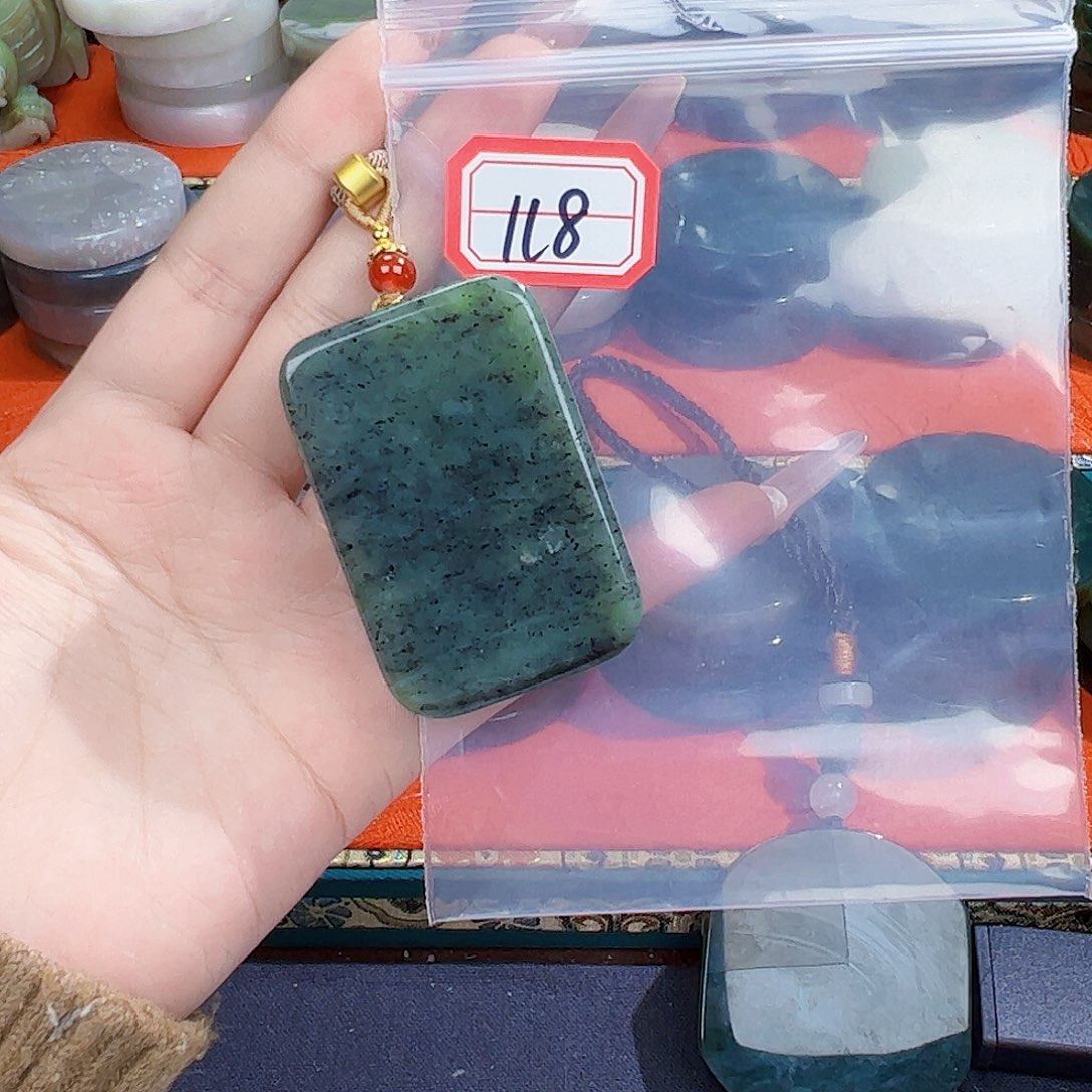 和田玉珠宝半成品未镶嵌