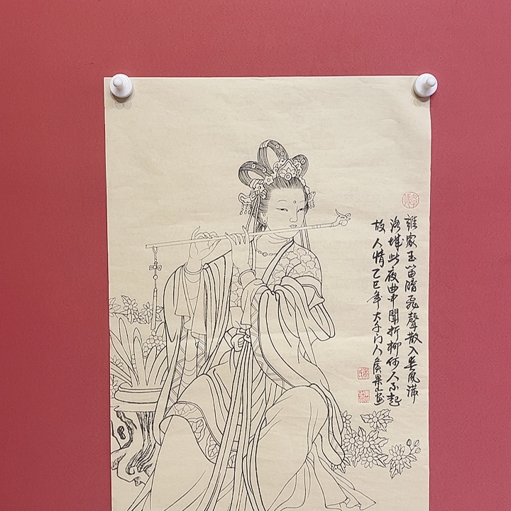 国画侯老师手绘作品