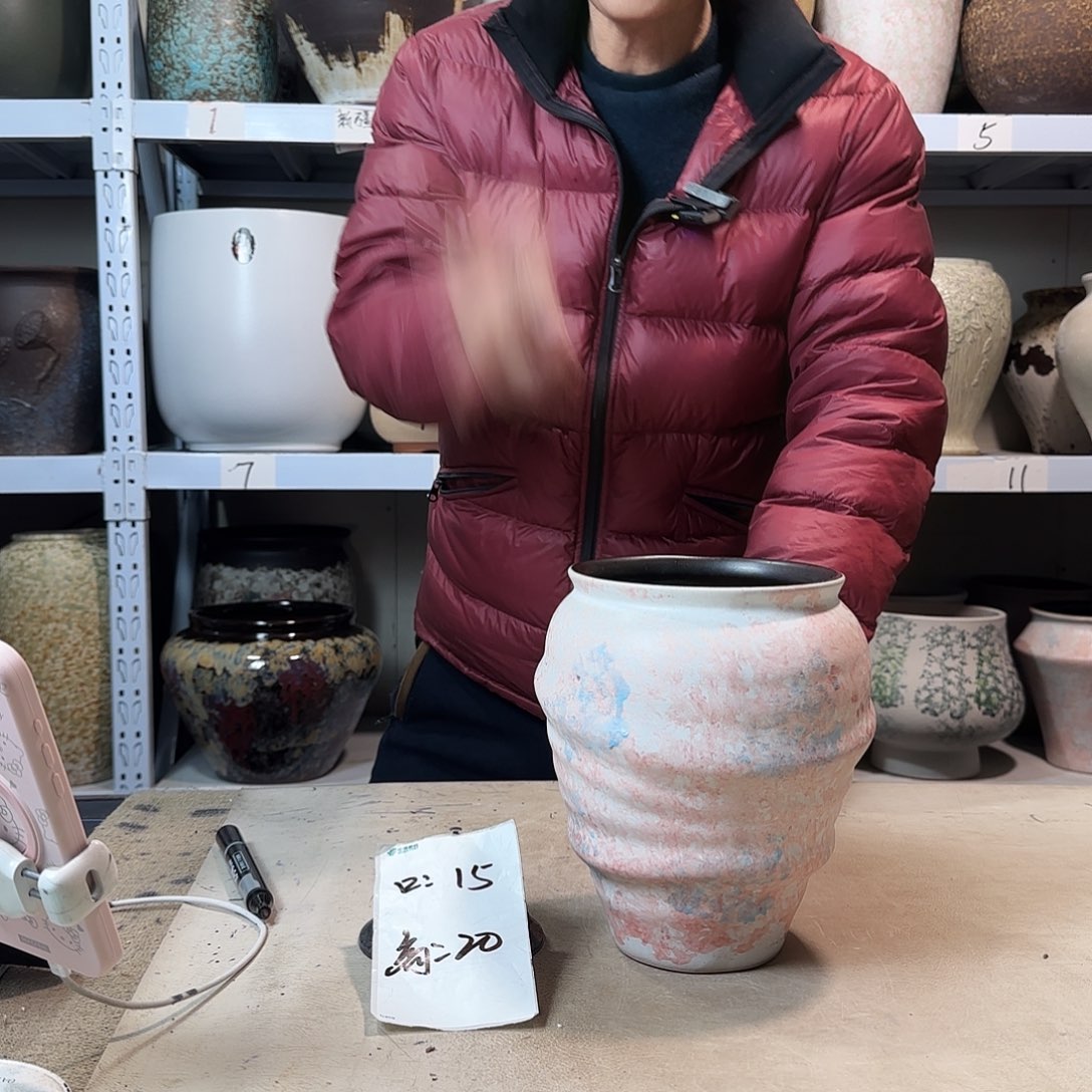 15@20 紫砂花盆尺寸的