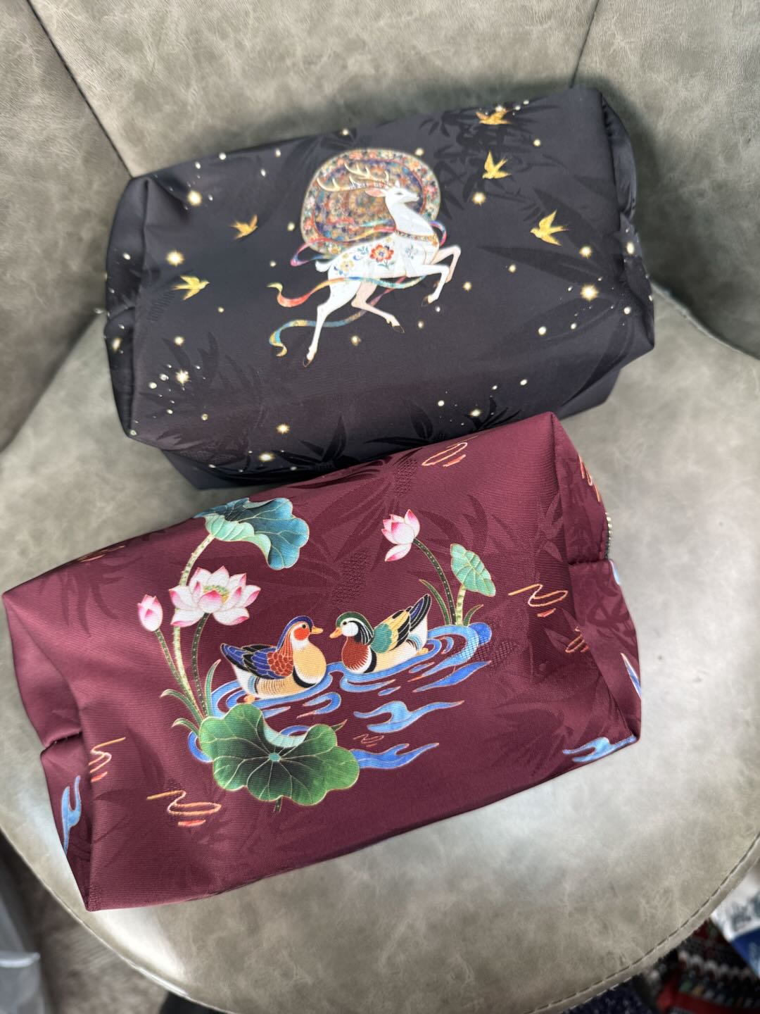 【国风化妆包】23*15化妆包便携定制拉链百搭中国风P866-P867