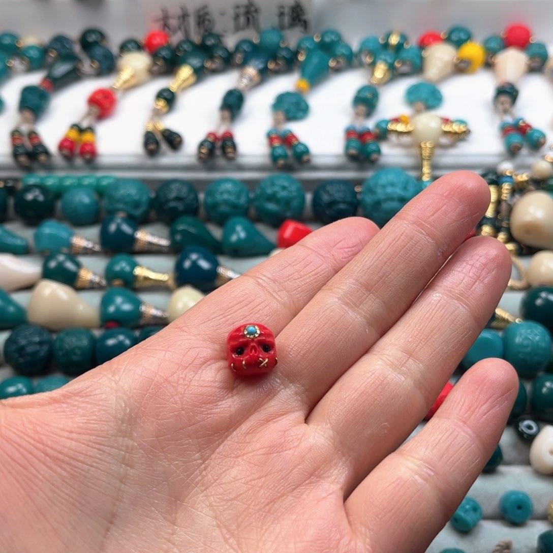 琉璃颈饰我****?琉璃配饰10