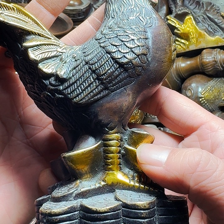 铜器摆件收收藏藏