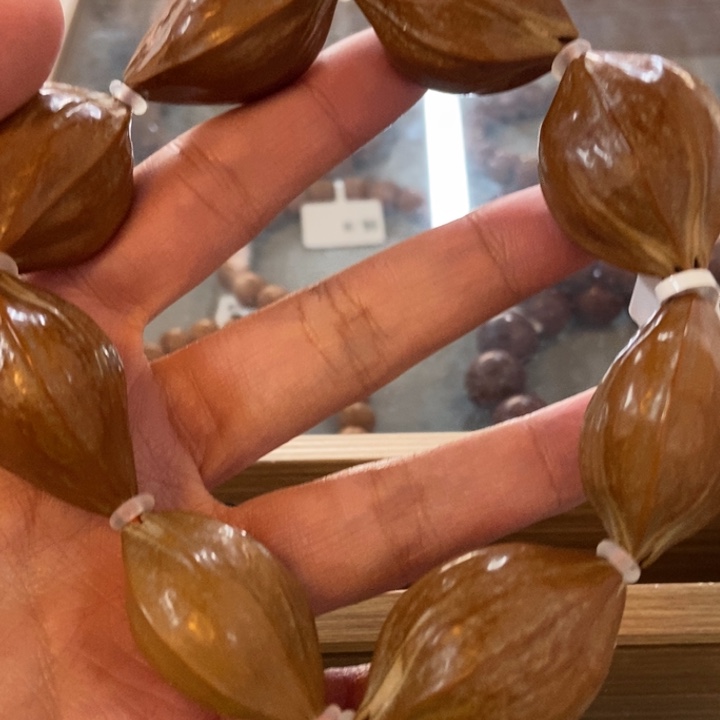 橄榄核手串/手链四花去霜铁素