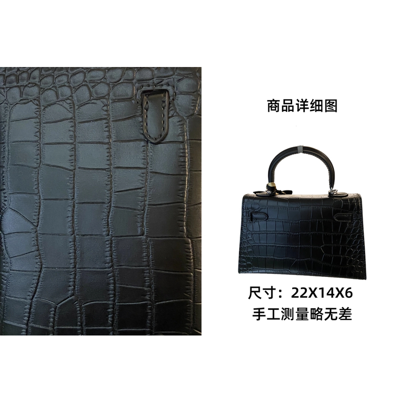 2025新款 KL鳄鱼纹包包 时尚手提单肩腋下斜跨