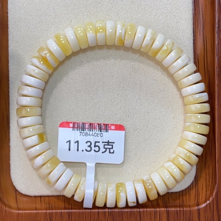 琥珀手链未镶嵌蜜蜡