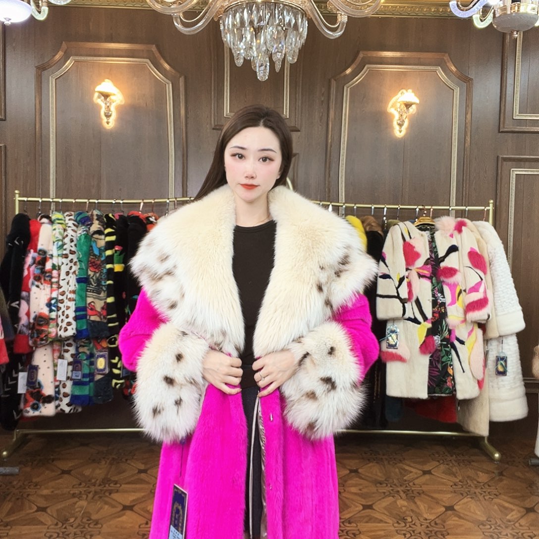 貂皮大衣时尚潮流