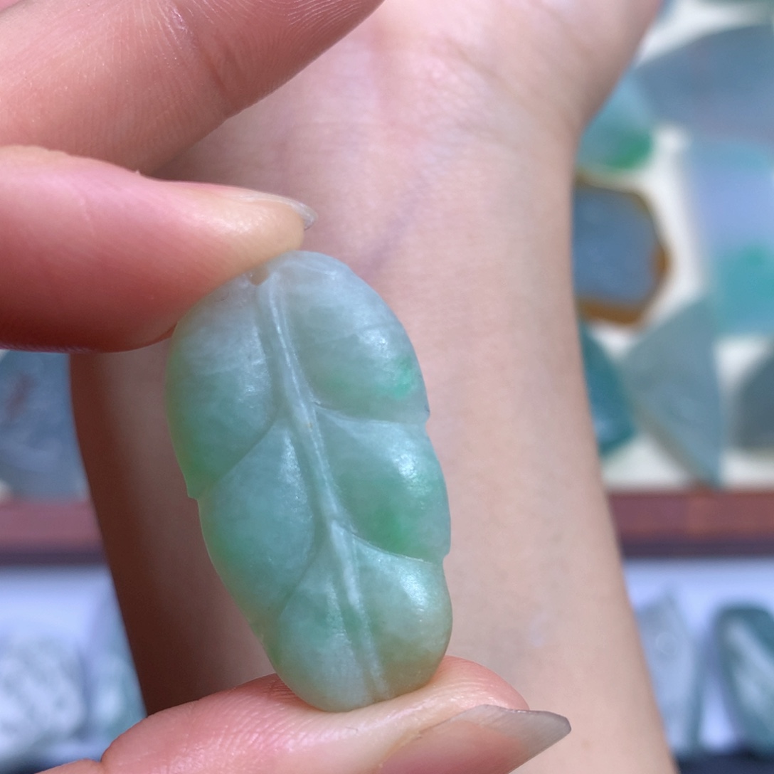 定制翡翠未镶嵌天然缅甸翡翠包抛光包邮