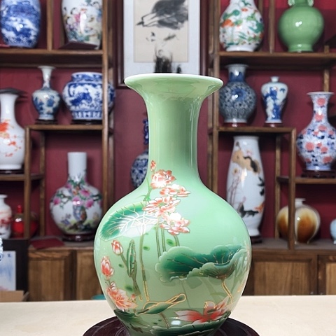 瓶景德镇陶瓷艺术品