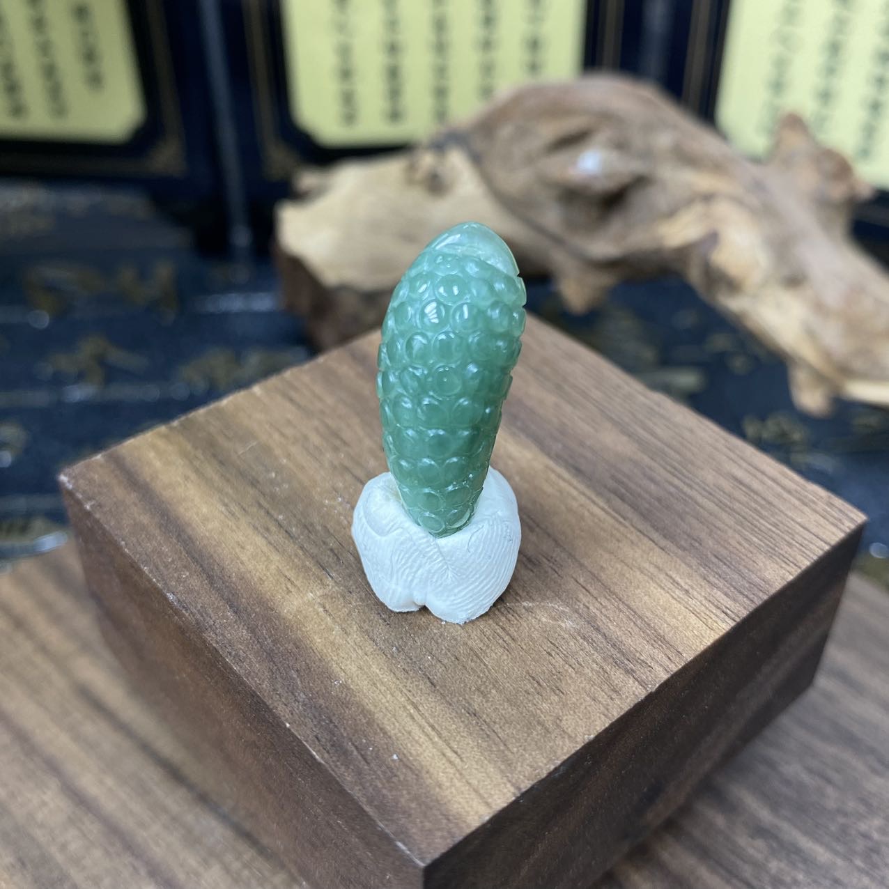 天然A货翡翠4-1 冰葡萄
