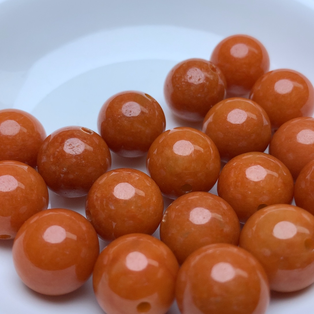 【闪购商品】翡翠手链未镶嵌卡13冰红2个