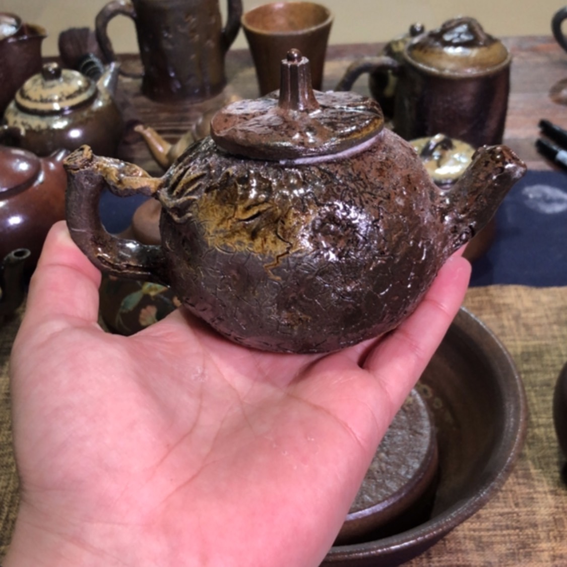 【闪购商品】紫砂茶壶全手工 供春 容量200