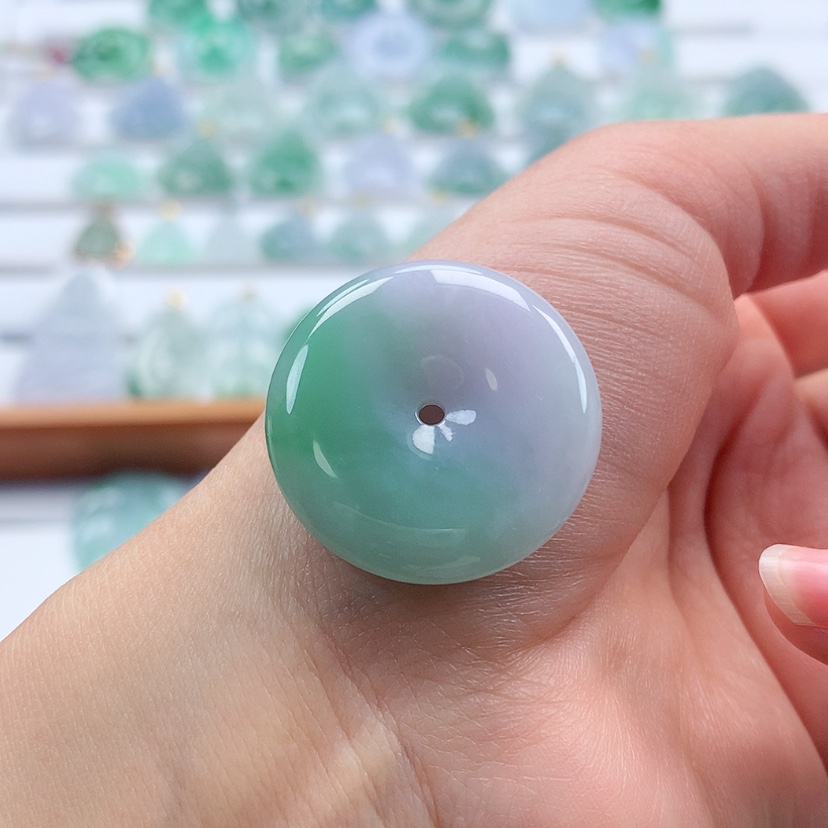 【闪购商品】翡翠吊坠(不含链)未镶嵌