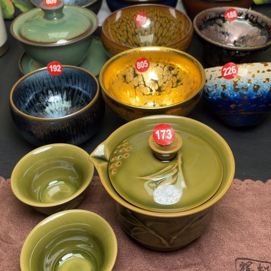 茶盏173建窑建盏茶盏