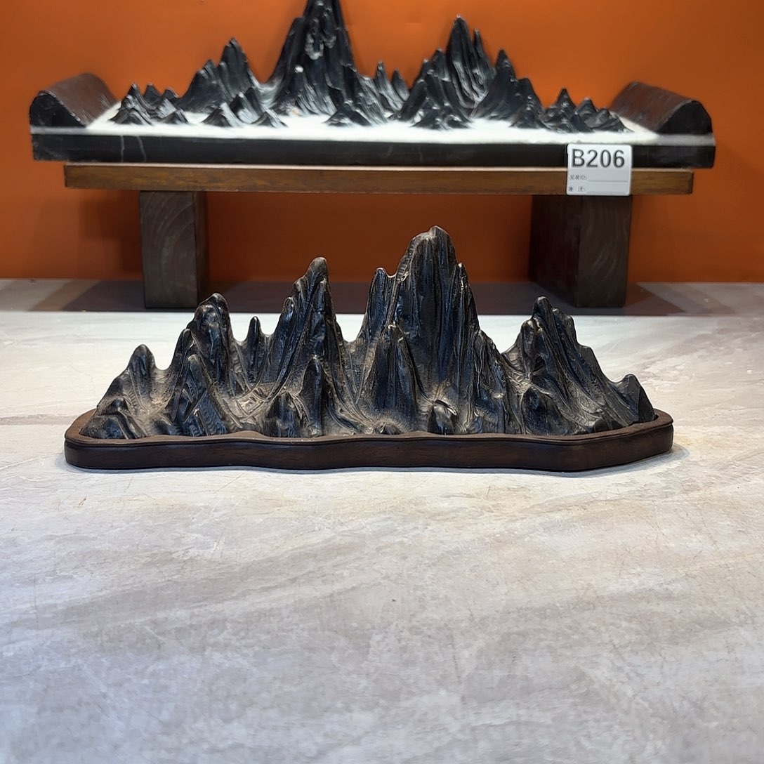 摆件疏***桐灵璧石奇石摆件 