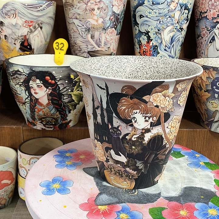 景德镇精品js美盆17.5/16