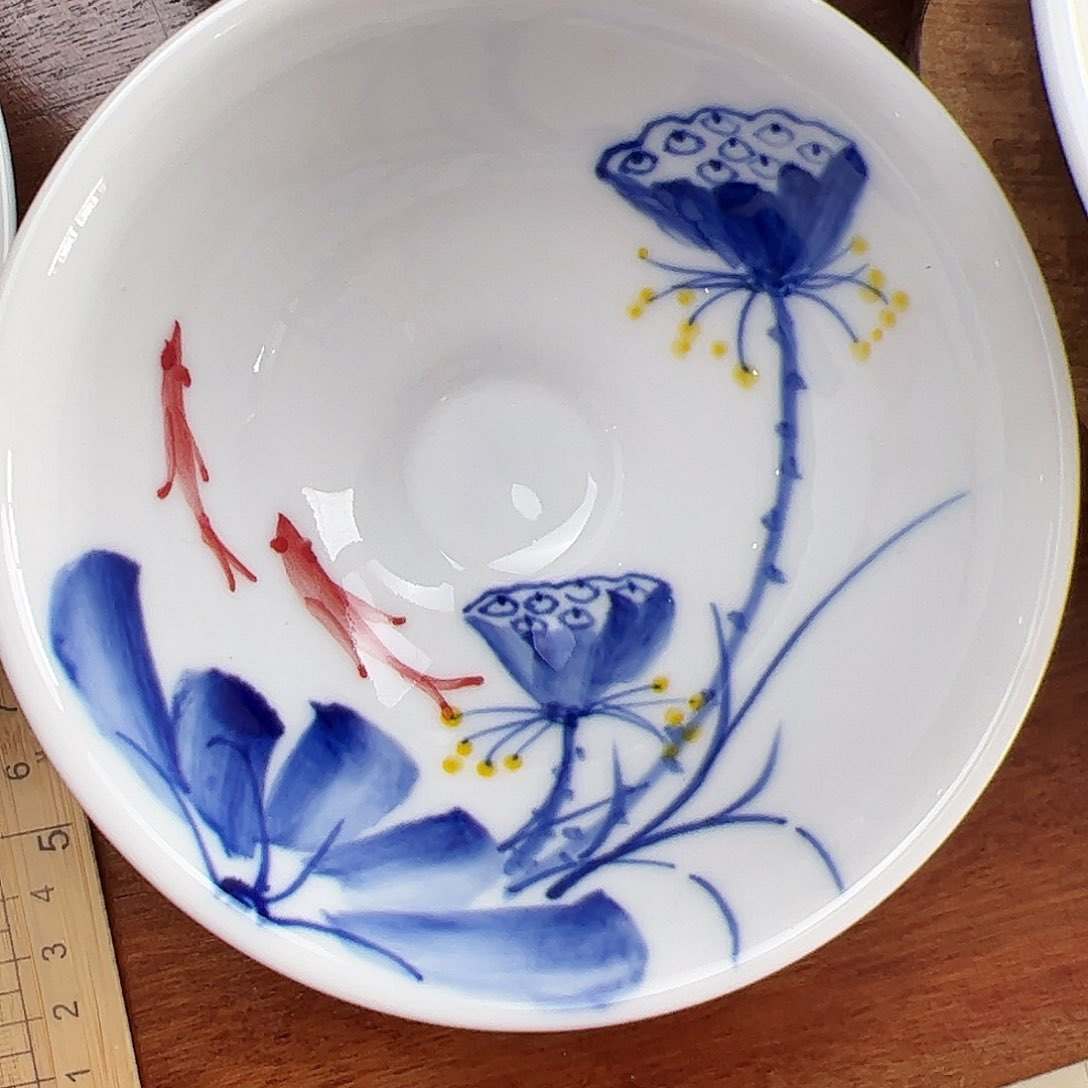 瓷片九*太景德镇陶瓷手工手绘制作