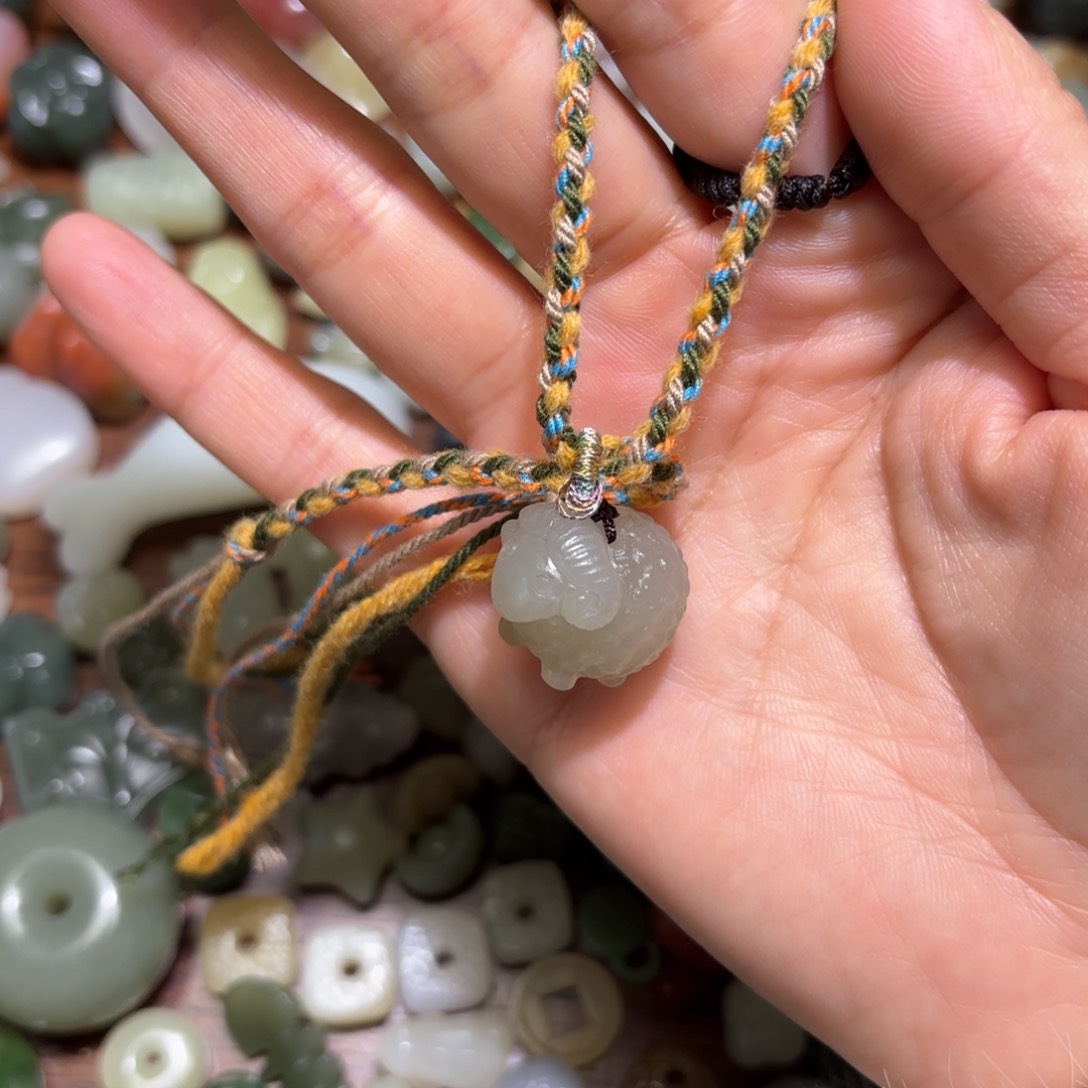 和田玉珠宝半成品未镶嵌