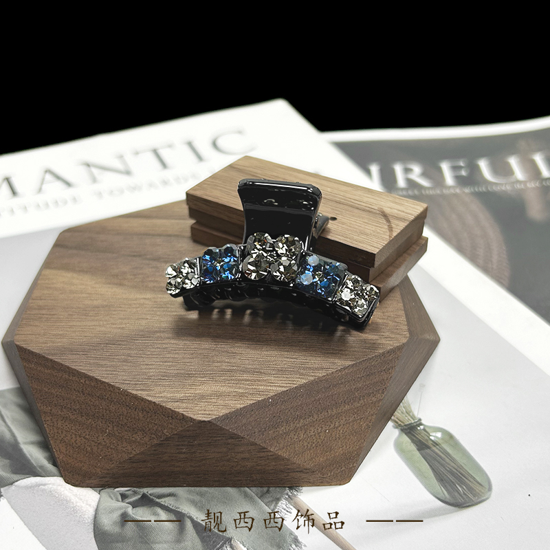 【LXX靓西西】8226抓夹5厘米莫兰色休闲气质半扎发抓夹