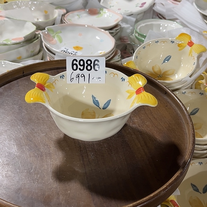 瓷微瑕外贸餐具6986