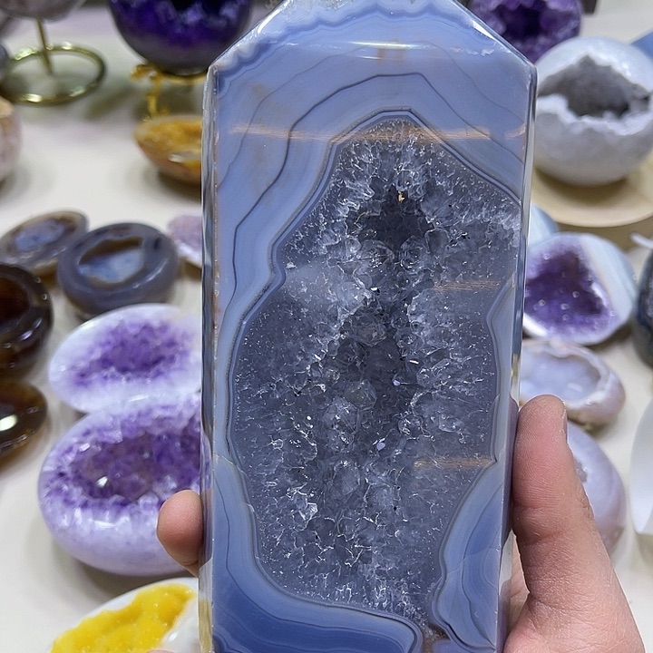 紫晶摆件未镶嵌摆件494